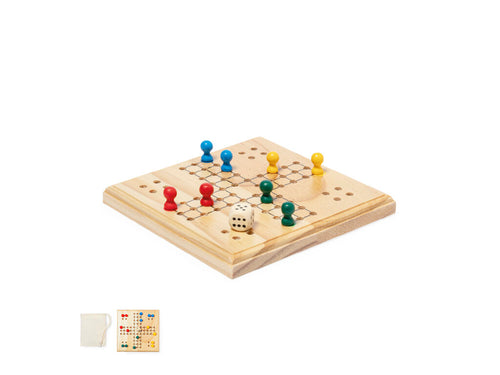 Amusant jeu de Parchis en bois - Thumper Personnalise