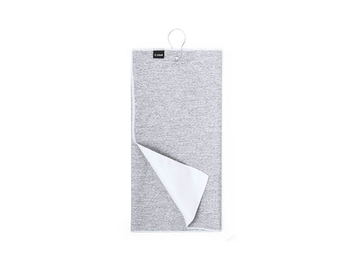 Serviette de golf fabriquée en RPET, absorbante et douce, mesurant 40x60 cm - Brylix Personnalise