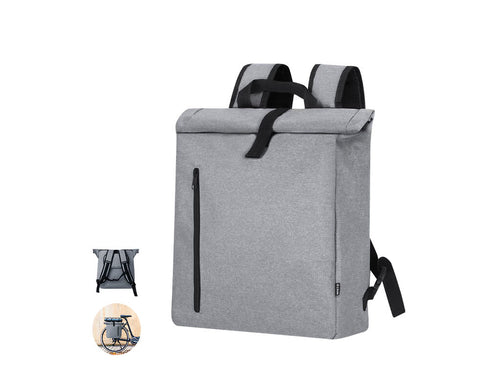 Sac à dos pour vélo fabriqué en robuste RPET 600D - Hoblak Personnalise
