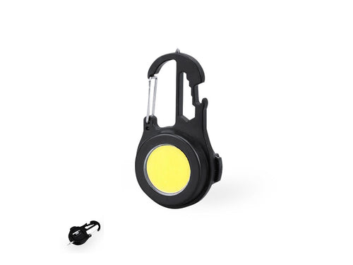 Pratique multi-outils fabriquée en aluminium résistant de finition noir et 12 fonctions - Argix Personnalise