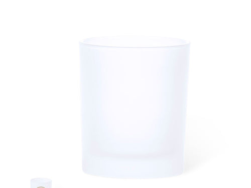 Vase en verre mat de 330ml de capacité - Loter Personnalise