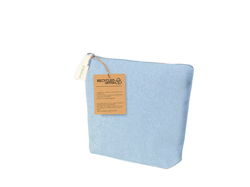 Trousse de toilette fabriquée en coton recyclé - Belix Personnalise