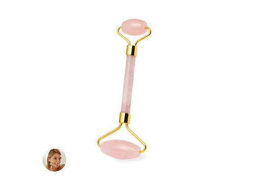 Rouleau de visage de haute qualité en pierre de jade rose - Zynka Personnalise