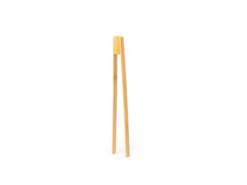 Pinces de cuisine fabriquées en bambou souple et doux - Nigma Personnalise