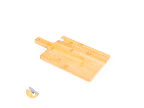 Table d’affûtage en bambou de finition douce et résistante - Zoria Personnalise