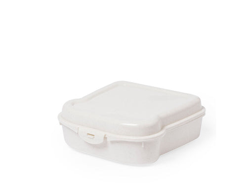Boîte à lunch pour sandwich de 450ml de capacité en couleur naturelle - Tixor Personnalise