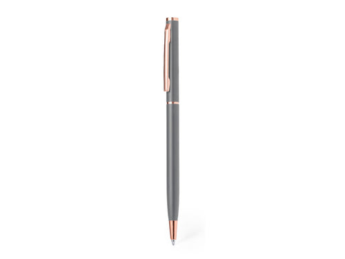 Excellent stylo à bille en aluminium avec mécanisme rotatif - Noril Personnalise
