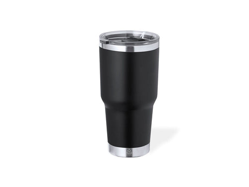 Vase thermique en acier inox recyclé à double paroi et 600 ml de capacité - Tobey Personnalise