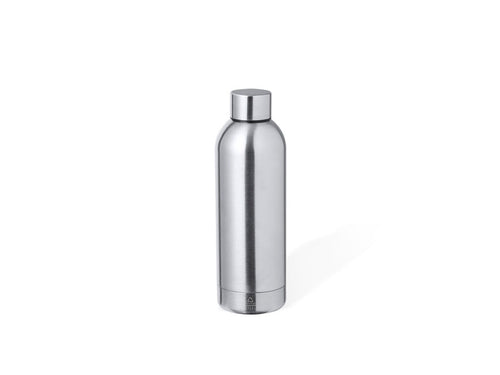 Bidon thermique double couche en acier inox recyclé de 500 ml de capacité - Hilker Personnalise