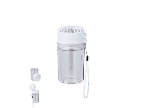 Bidon pratique avec ventilateur, fabriqué en Tritan et de capacité 350 ml - Zexen Personnalise