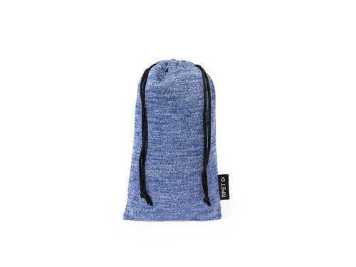 Étui pour lunettes en microfibre souple RPET, avec lacets à fermeture automatique - Torlax Personnalise