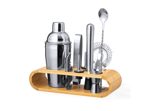 Set de cocktail élégant en inox - Hunton Personnalise