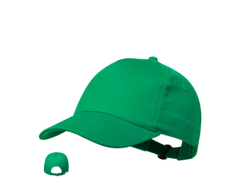 Casquette 5 panneaux en coton recyclé avec une finition douce - Brauner Personnalise