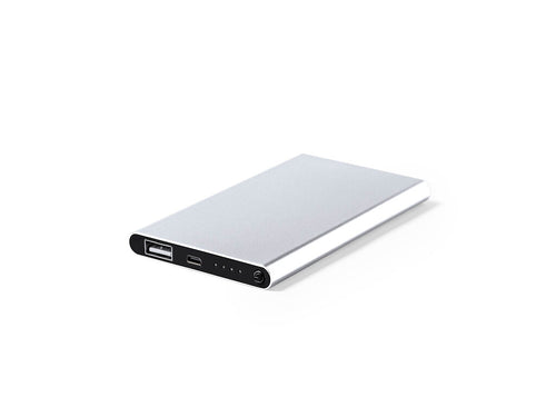 Batterie auxiliaire externe de 4000 mAh en aluminium - Fagar Personnalise