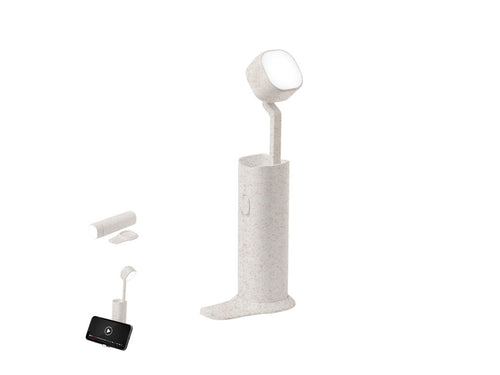 Lampe multifonction fabriquée en canne à blé - Olan Personnalise