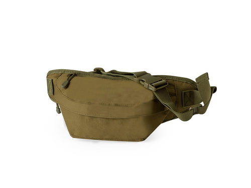 Sac banane en polyester résistant 800D et ton brun sable - Demuth Personnalise
