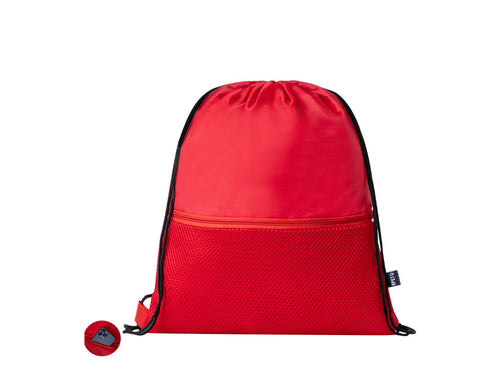 Sac à cordes fabriqué en polyester souple RPET 210D - Uznam Personnalise