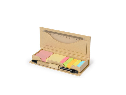 Ensemble de bureau pratique en carton recyclé - Alisio Personnalise