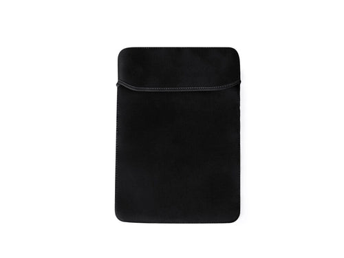 Pochette pratique pour ordinateur portable en coque souple et de couleur noire - Brunap Personnalise