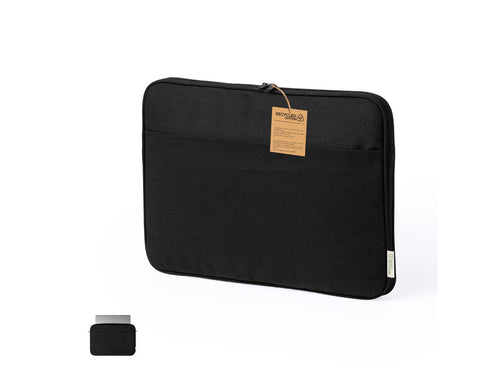 Utile pochette pour ordinateur portable en coton recyclé - Albarn Personnalise
