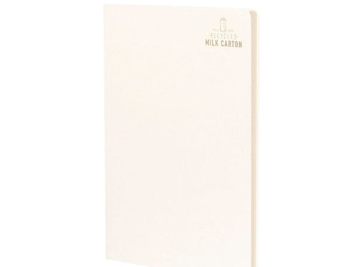 Carnet fabriqué à partir de cartons de lait recyclés - Agnila Personnalise