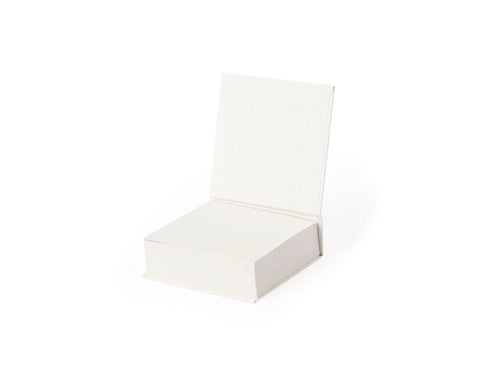 Porte-bloc-notes avec couvertures rigides en carton de lait recyclé - Vidmar Personnalise