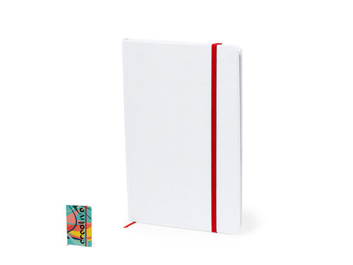 Carnet avec couvertures rigides en RPET 600D - Groly Personnalise