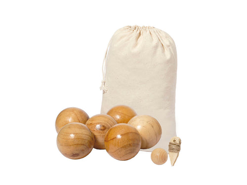 Jeu de pétanque en bois - Delero Personnalise