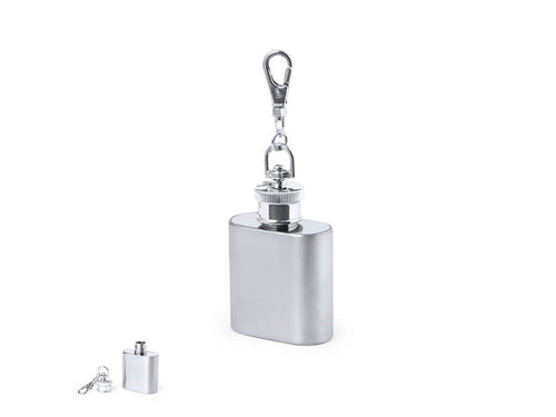 Porte-clés pratique en acier inox de 30 ml - Deneb Personnalise