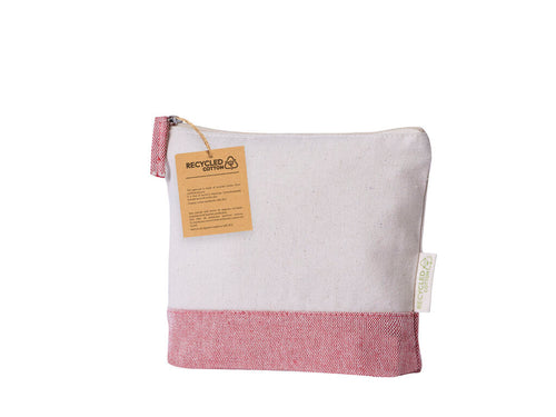 Sac de beauté en coton recyclé - Velerox Personnalise
