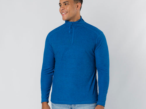Polaire unisexe, fabriquée en polaire chaude et douce Fleece peignée 160g/m2, avec effet mélange - Arsuk Personnalise