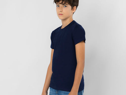T-shirt enfant unisexe à manches courtes en construction tubulaire, 100% coton jersey 160 g/m² - Seiyo Personnalise