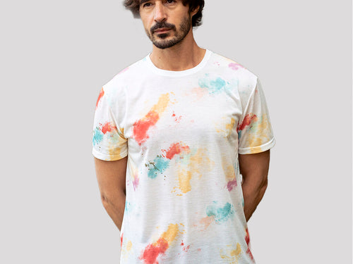 T-shirt adulte 100% polyester respirant 160g/m2 avec texture coton - Hearvin Personnalise