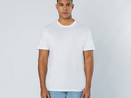 T-shirt adulte à manches courtes en construction tubulaire, 100% coton jersey 160 g/m² - Seiyo Personnalise
