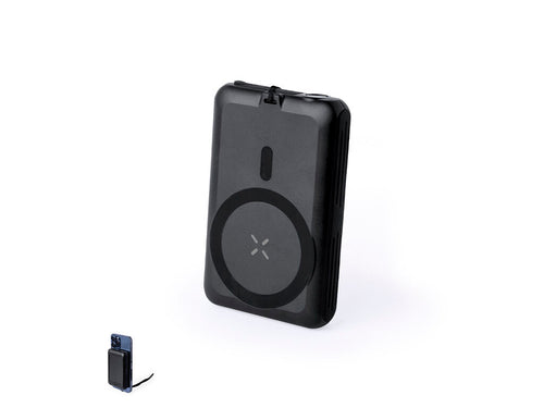 Batterie auxiliaire externe à recharge solaire et haute capacité de charge - 5 000 mAh - Haryin Personnalise