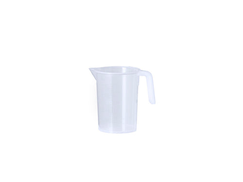 Pichet mesureur de 500ml fabriqué en PP résistant transparent avec poignée - Ladex 500 ml Personnalise