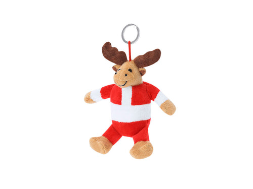 Porte-clés en peluche avec décorations de Noël - Cardix Personnalise
