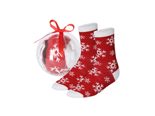 Chaussettes douces et chaudes avec des motifs de Noël - Scrubit Personnalise