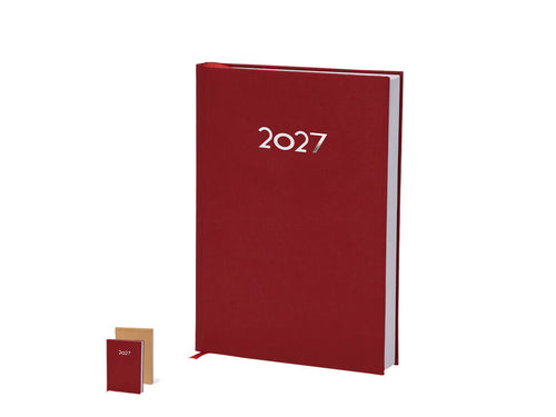 Agenda format A5 en cuir PU doux et résistant - Canek Personnalise