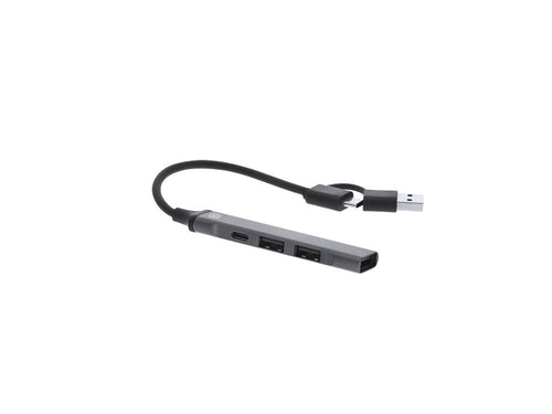 Hub USB en aluminium recyclé - Konery Personnalise