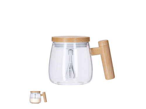 Gobelet mélangeur en verre borosilicate résistant, capacité de 400 ml - Rydian Personnalise