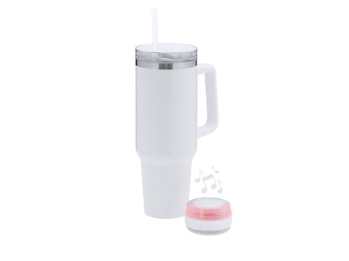 Mug thermique avec haut-parleur Bluetooth® 5 - Tracir Personnalise