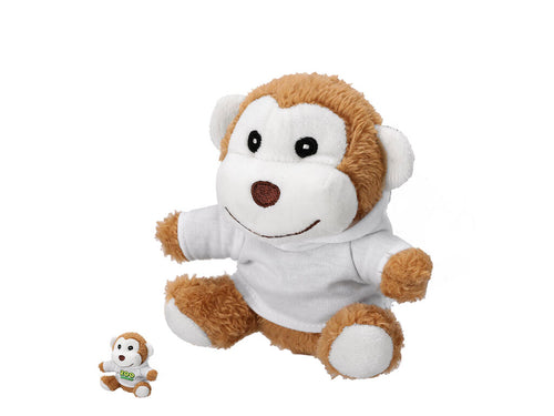 Douce peluche ours avec sweat-shirt personnalisable, idéal pour la sublimation - Benarek Personnalise