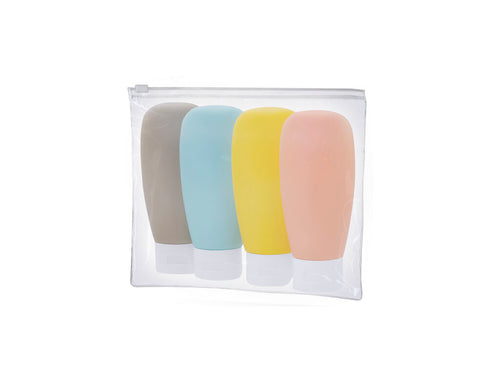 Trousse de voyage avec flacons en PVC - Samir Personnalise