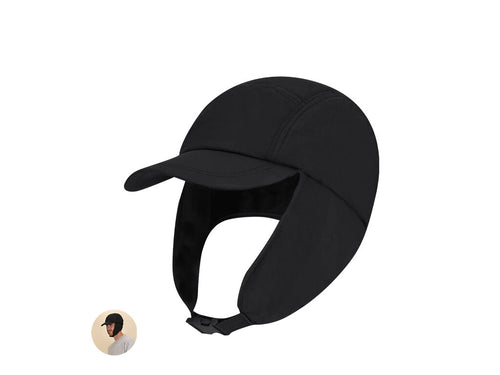 Casquette avec oreillettes et intérieur en polaire chaud - Cuarich Personnalise