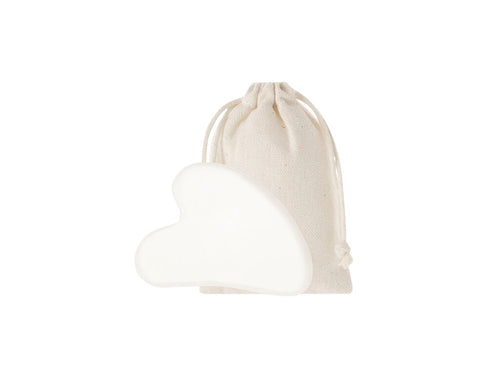 Appareil de massage facial en pierre jade blanche - Kunkor Personnalise