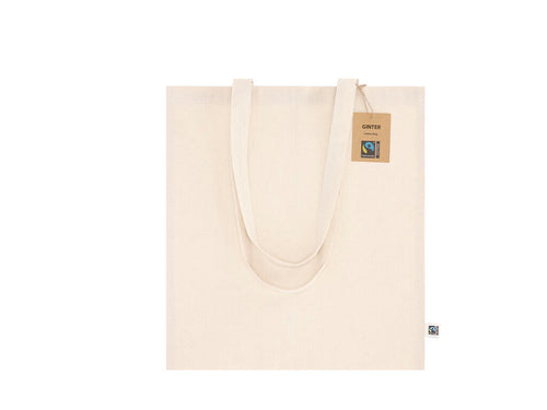 Sac confectionné principalement en coton de 140g/m2 - Ginter Fairtrade Personnalise