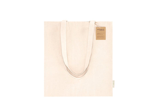 Sac confectionné principalement en coton recyclé de 240 g/m2 - Fintar Personnalise