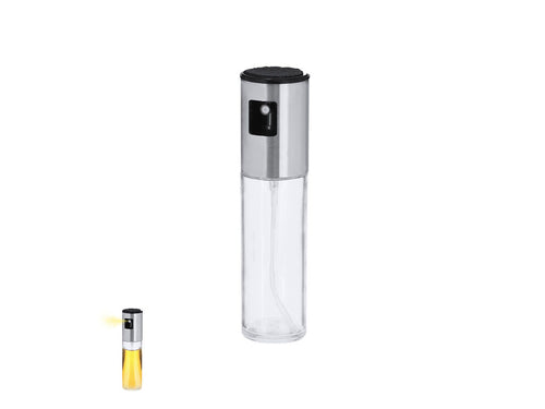 Pulvérisateur d'huile en verre et acier inox - Clotar Personnalise