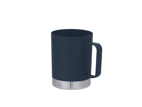 Tasse en PP recyclé, combinée avec base en acier inoxydable recyclé - Rosby Personnalise